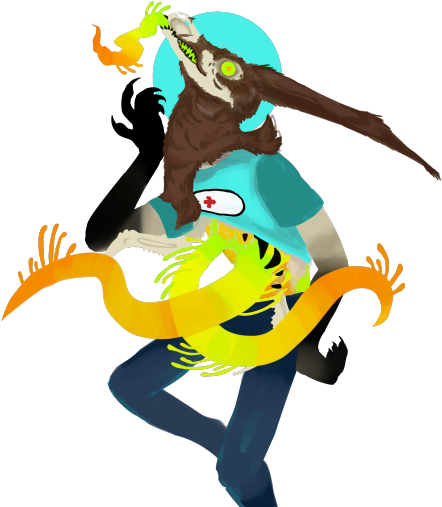 Ouchie Ouch Ouch By Galaxymonsterr - Illustration (540x540)