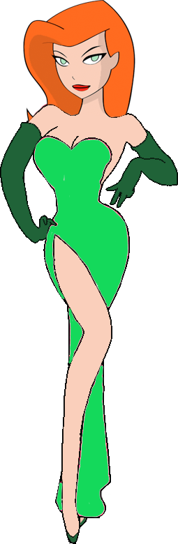 Jessica Rabbit Clipart - Jessica Rabbit Poison Ivy (255x780)