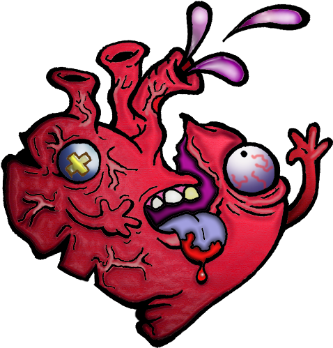 Ouch Love Hurts By Gorilla-ink - Ouch Love Hurts By Gorilla-ink (538x542)