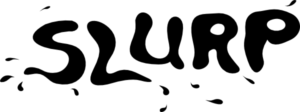 Slurp Clipart (600x224)