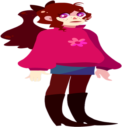 Ghs - Guest Girl - Cartoon (420x420)