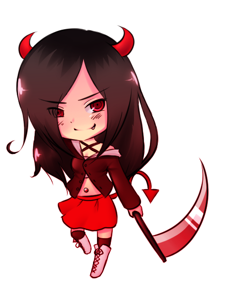 Nameless Shinigami Girl By Yoornaymheer - Cartoon (473x602)