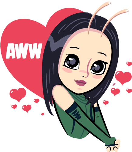 Available Now At The Facebook Sticker Page - Guardians Of The Galaxy (500x500)