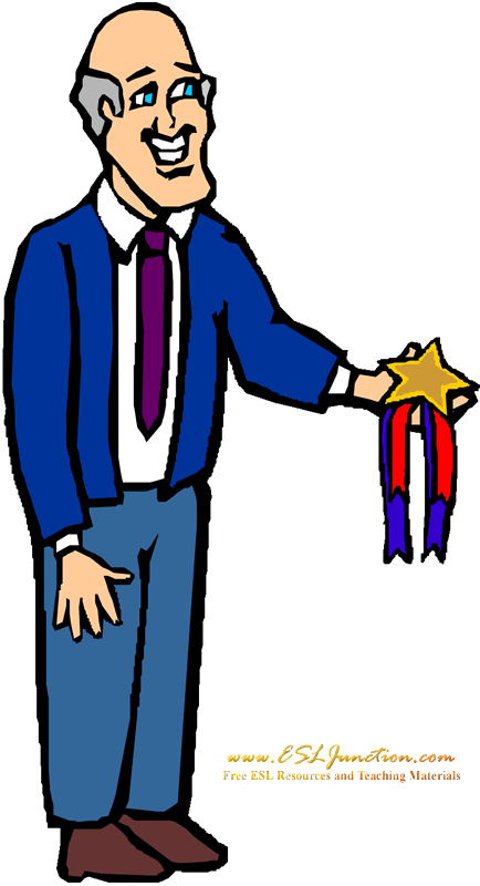 School Clipart Headmaster - People In School Flashcards (434x800)