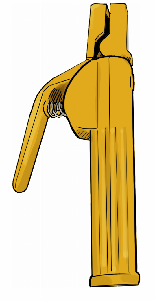 Air Carbon Arc Cutting Torch - Air Carbon Arc Cutting Torch (536x1037)