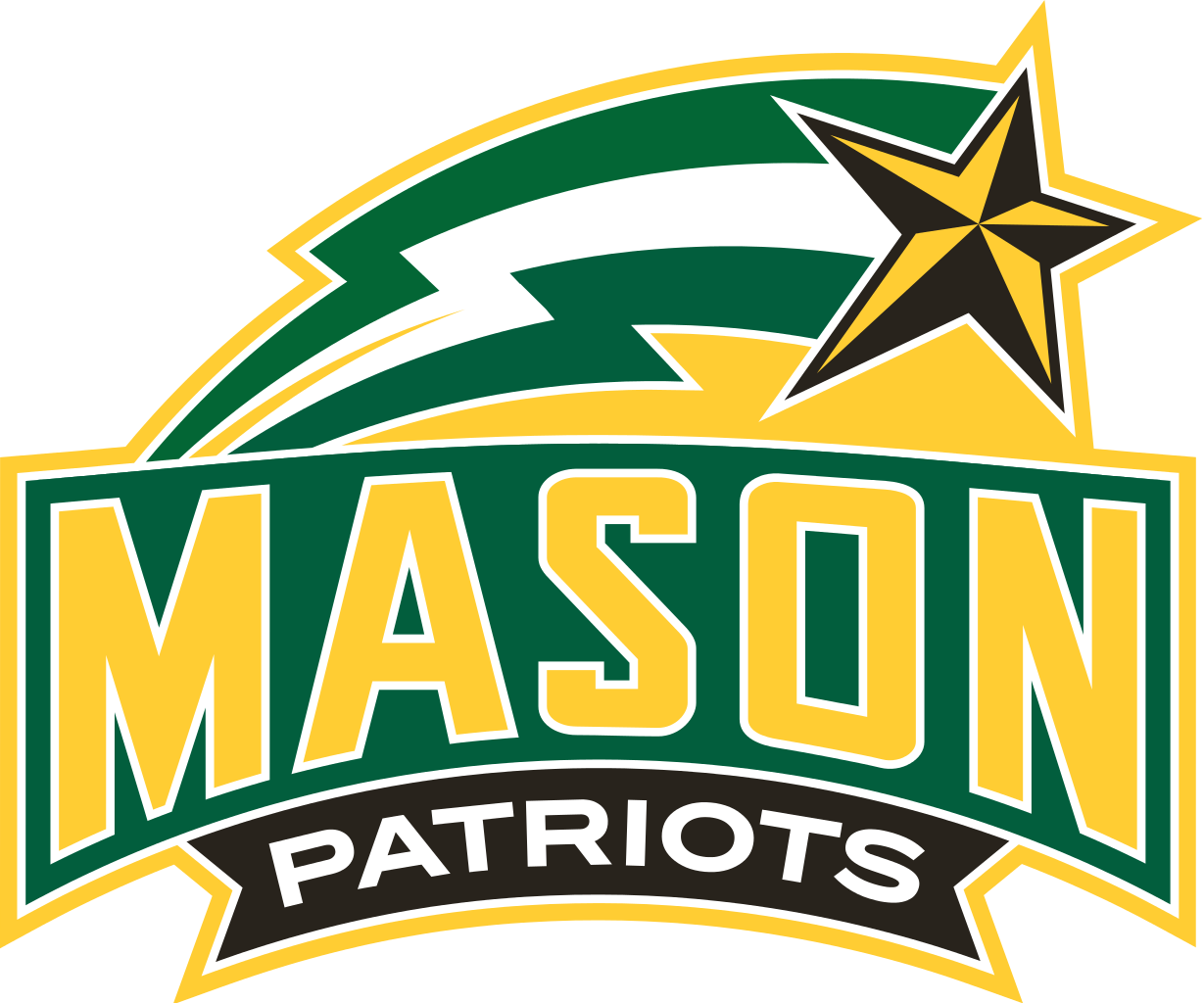 Thursday, September 22, - George Mason Patriots Logo (1229x1024)
