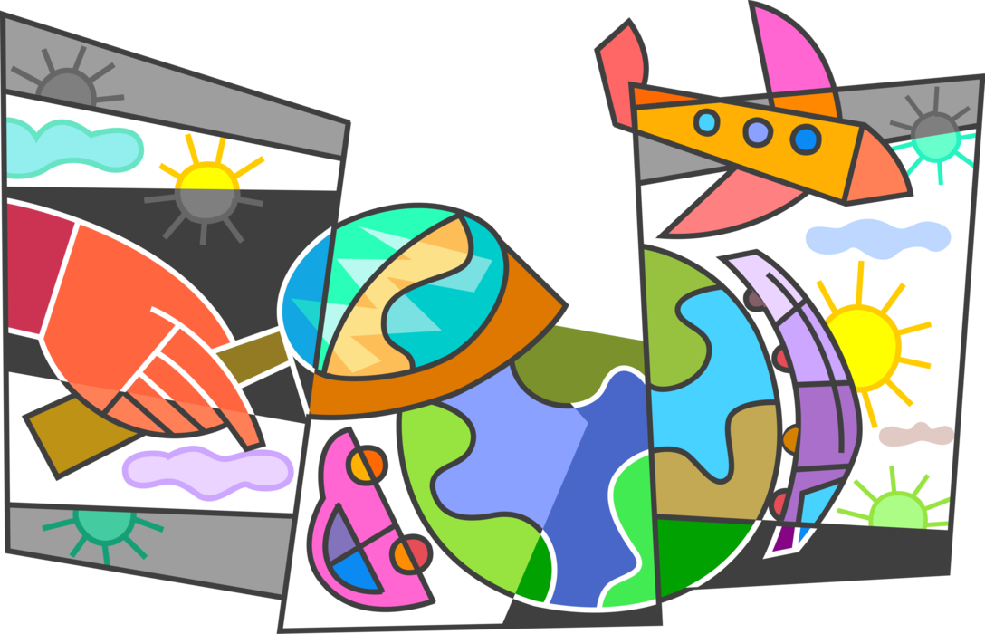 Vector Illustration Of Hand With Magnifying Glass Investigating - Vector Illustration Of Hand With Magnifying Glass Investigating (1088x700)