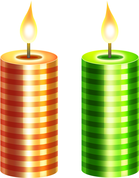 Christmas Candle's Png Image - Christmas Candles (600x600)