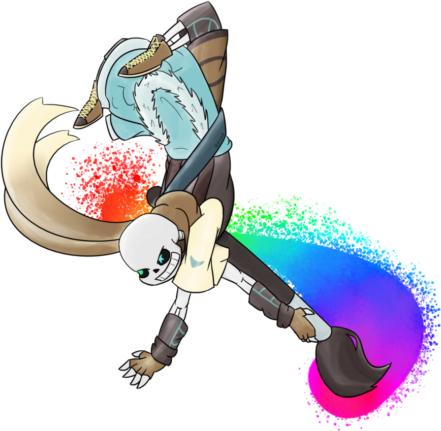 Ink Sans By Kovyx - Ink Sans Png (894x894)