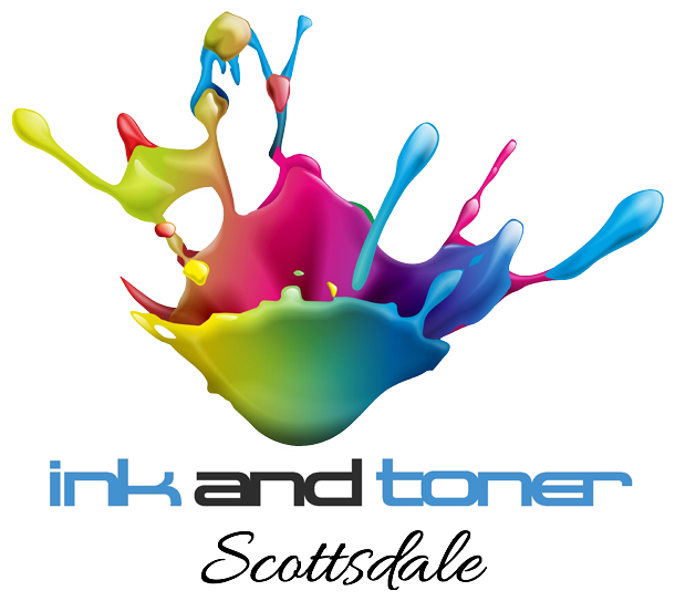Ink And Toner Scottsdale And Phoenix - Colourful Ink Splash (610x543)