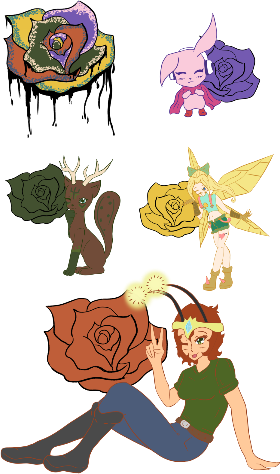 Digimon Link - Cartoon (1024x1706)