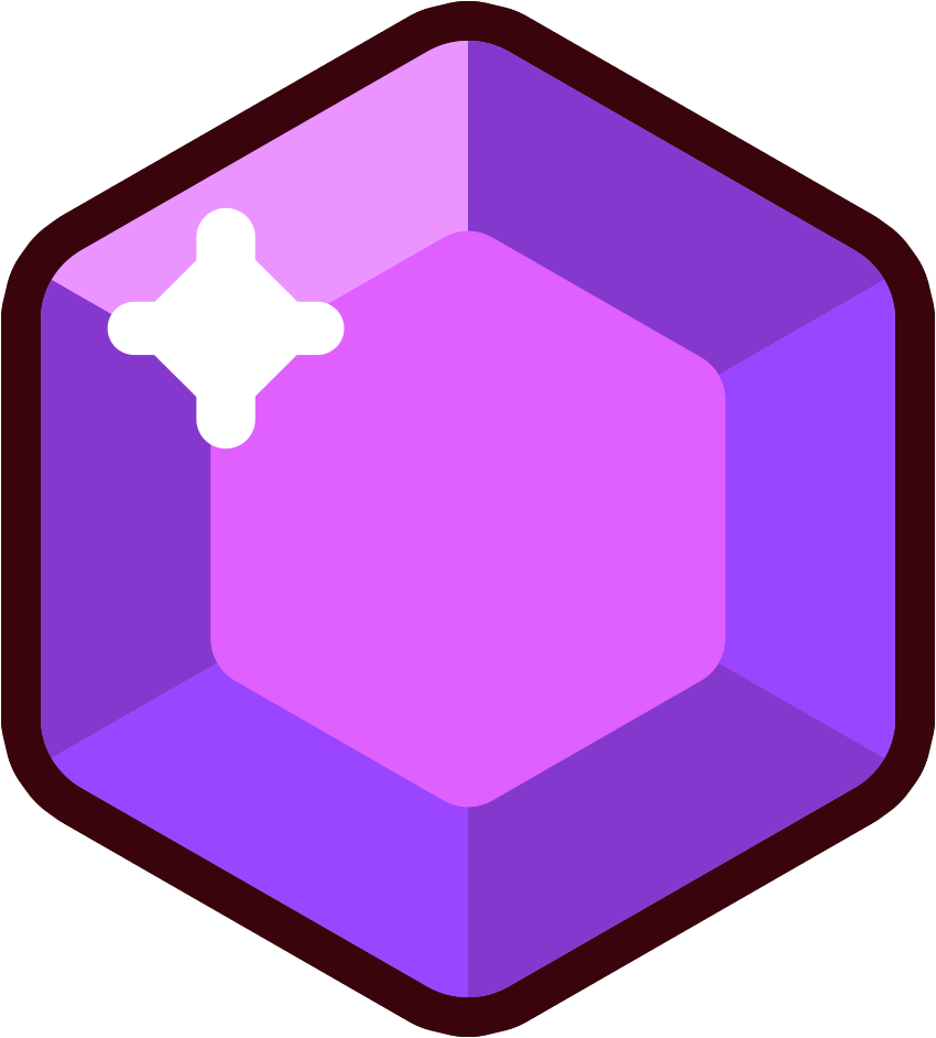 Crystal - Brawl Stars Png (850x942)