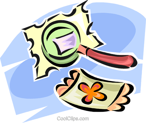 Philately, Stamp Collecting Royalty Free Vector Clip - Philately (480x404)