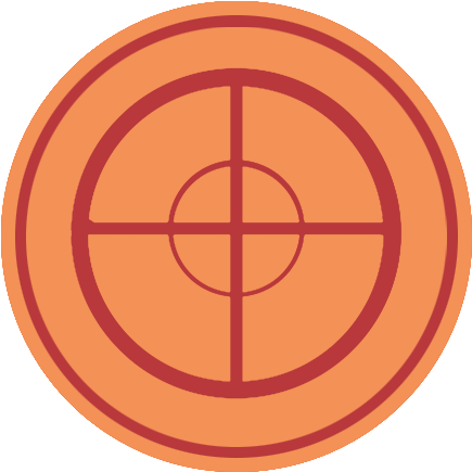 Sniper Target Png Clipart Best - Tf2 Demoman Logo (540x540)