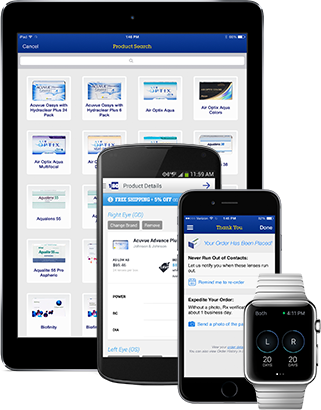 Mobile App 1800-contacts - Contact Lens (321x410)