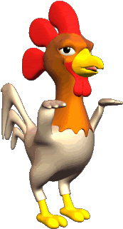 Chick Clipart Animation - Animated Gif Dancing Chicken (350x350)