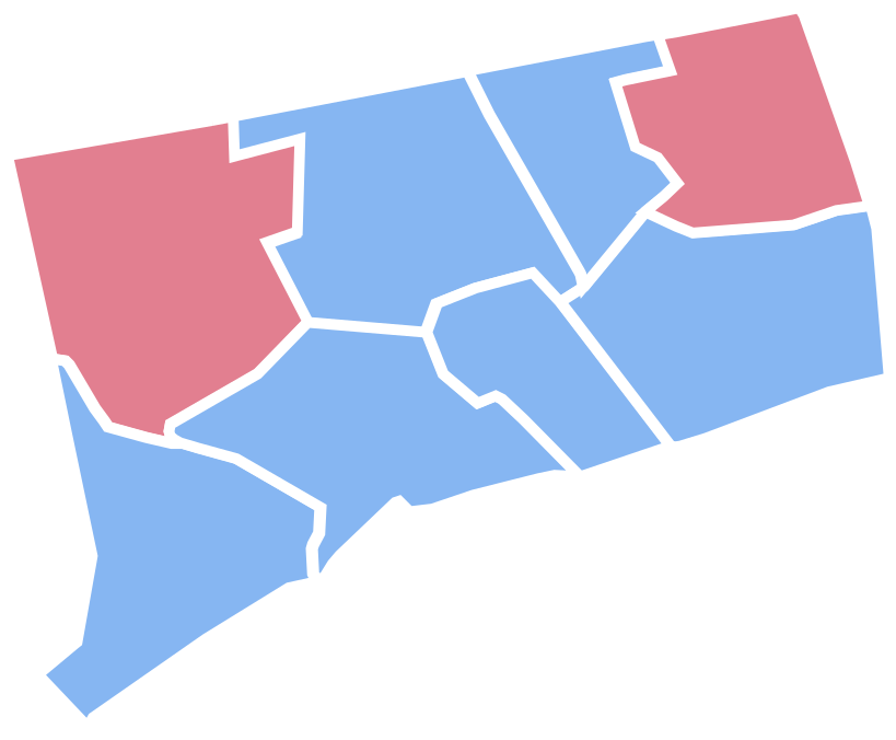 Connecticut Presidential Election Results - Election (943x768)