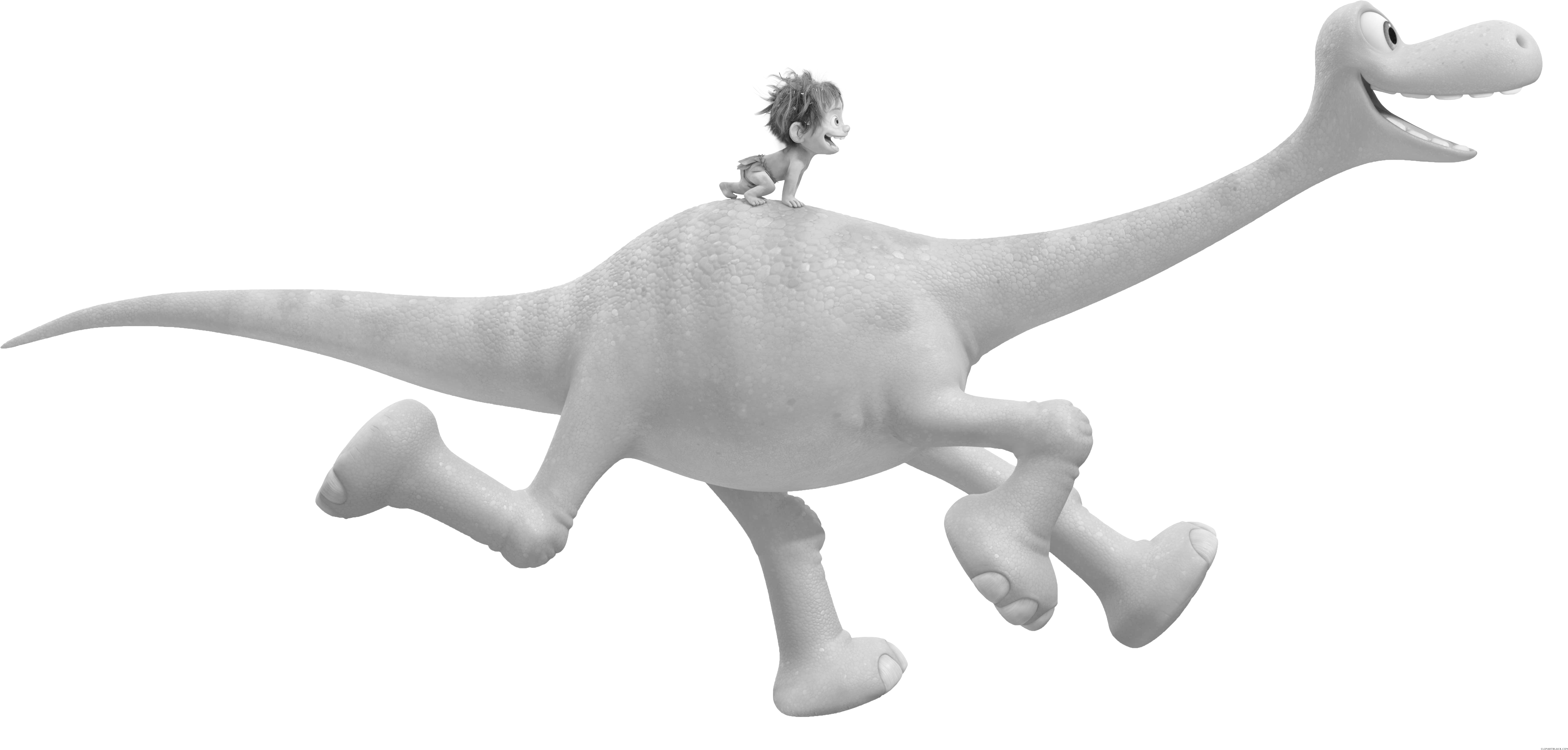 Impressive Dinosaur Animal Free Black White Clipart - Good Dinosaur Birthday Banner Personalized Party Backdrop (7304x3575)