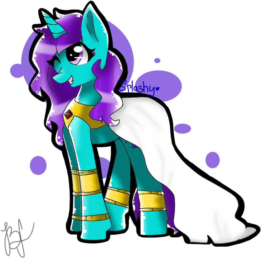 Splashy The Queen Of Egypt By Ivory-heliotcz - Cartoon (894x894)