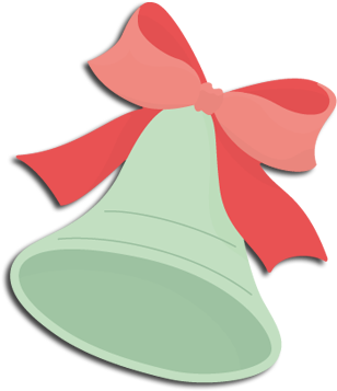 Svg Cts Shares - Christmas Bell Svg (340x369)