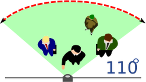 Angle Clipart Clipground - Angolo Di Vista Telecamera (500x280)