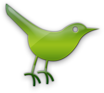 Twitter Bird Icon (420x420)