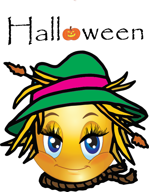 Scarecrow Smiley Emoticon Clipart - Clip Art (512x660)