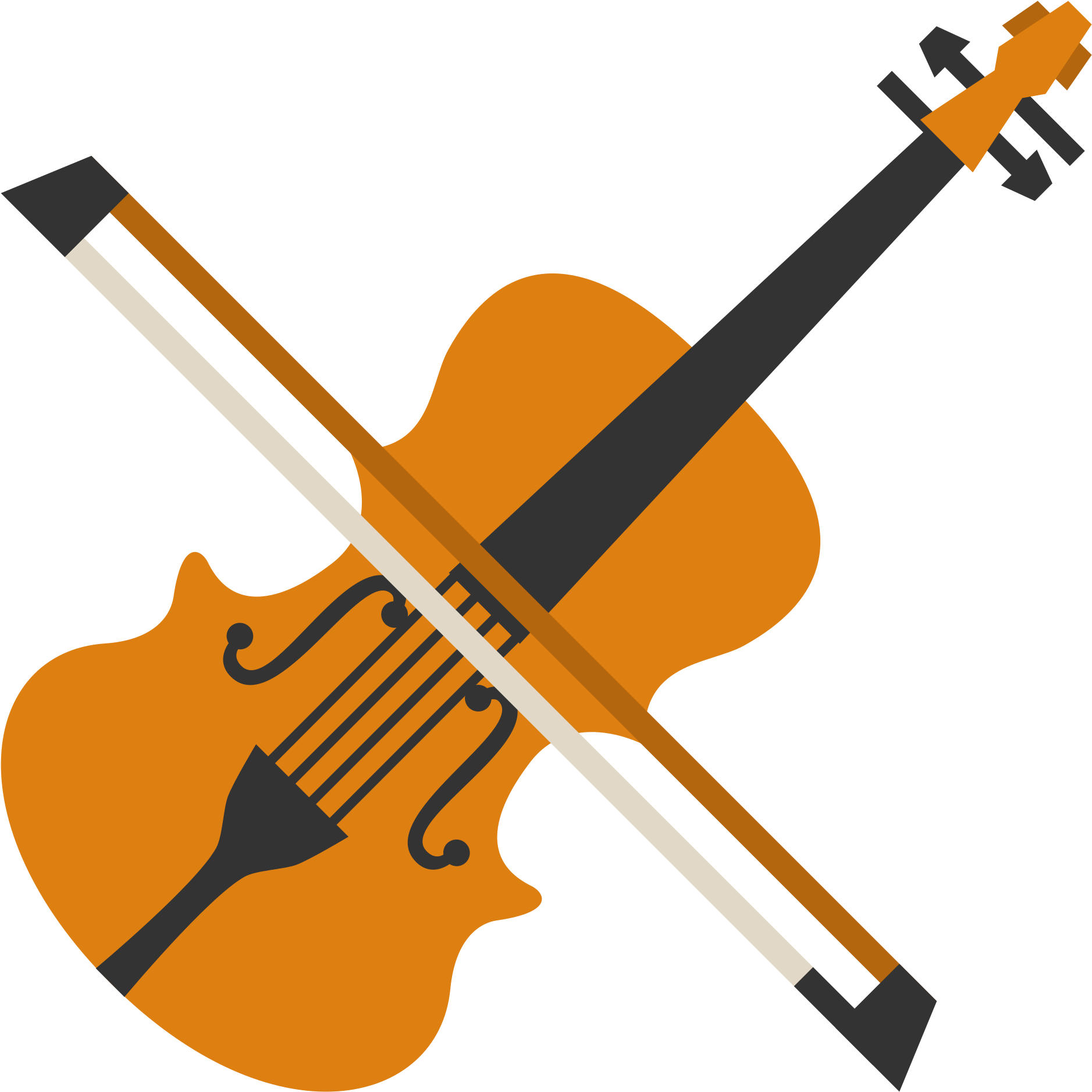 Open - Emoji Violin (2000x2000)