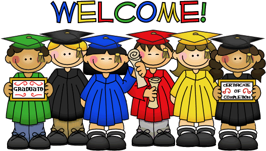 Kindergarten Promotion Clipart - Preschool Graduation Programs Template (534x312)