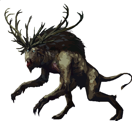 Witcher 3 Monster Drawing (510x466)