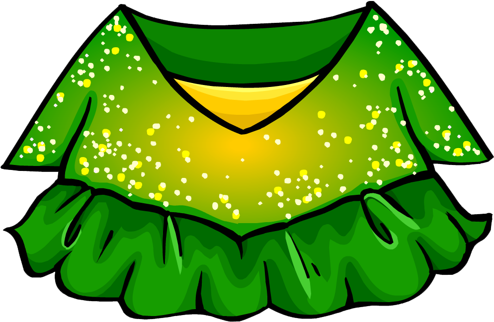 Green Figure Skating Dress Clothing Icon Id 4139 - Club Penguin Skating Dress (1002x657)
