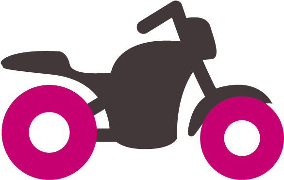 Ask Quote - Motorcycle Icon Blue (588x588)