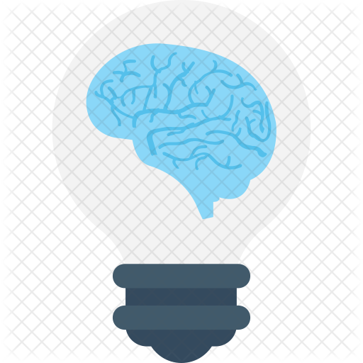 Creative Mind Icon - Incandescent Light Bulb (512x512)