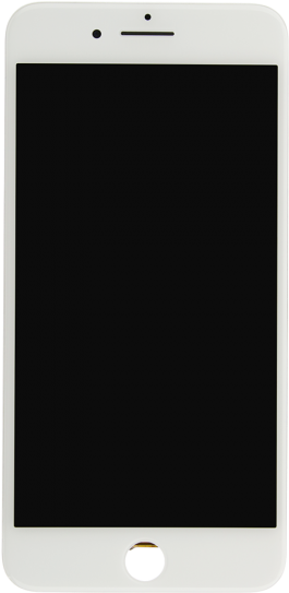 Iphone 7 Plus Lcd & Touch Screen Assembly With Small - White Iphone Mockup Png (650x650)