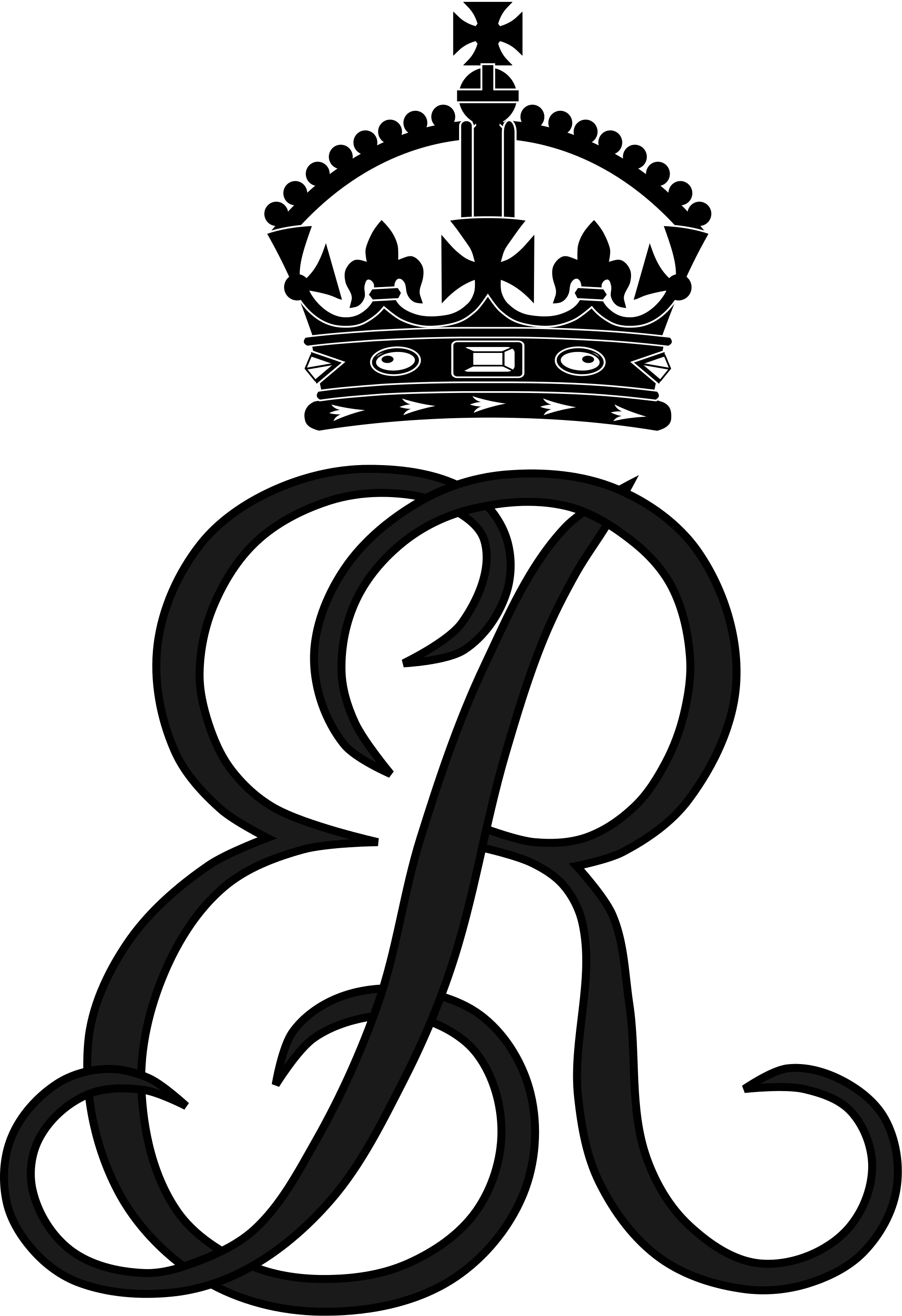 Open - British Royal Family Monograms (2000x2920)