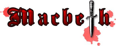 Splats Entertainment Shakespeare Plays Macbeth - Calligraphy (547x495)