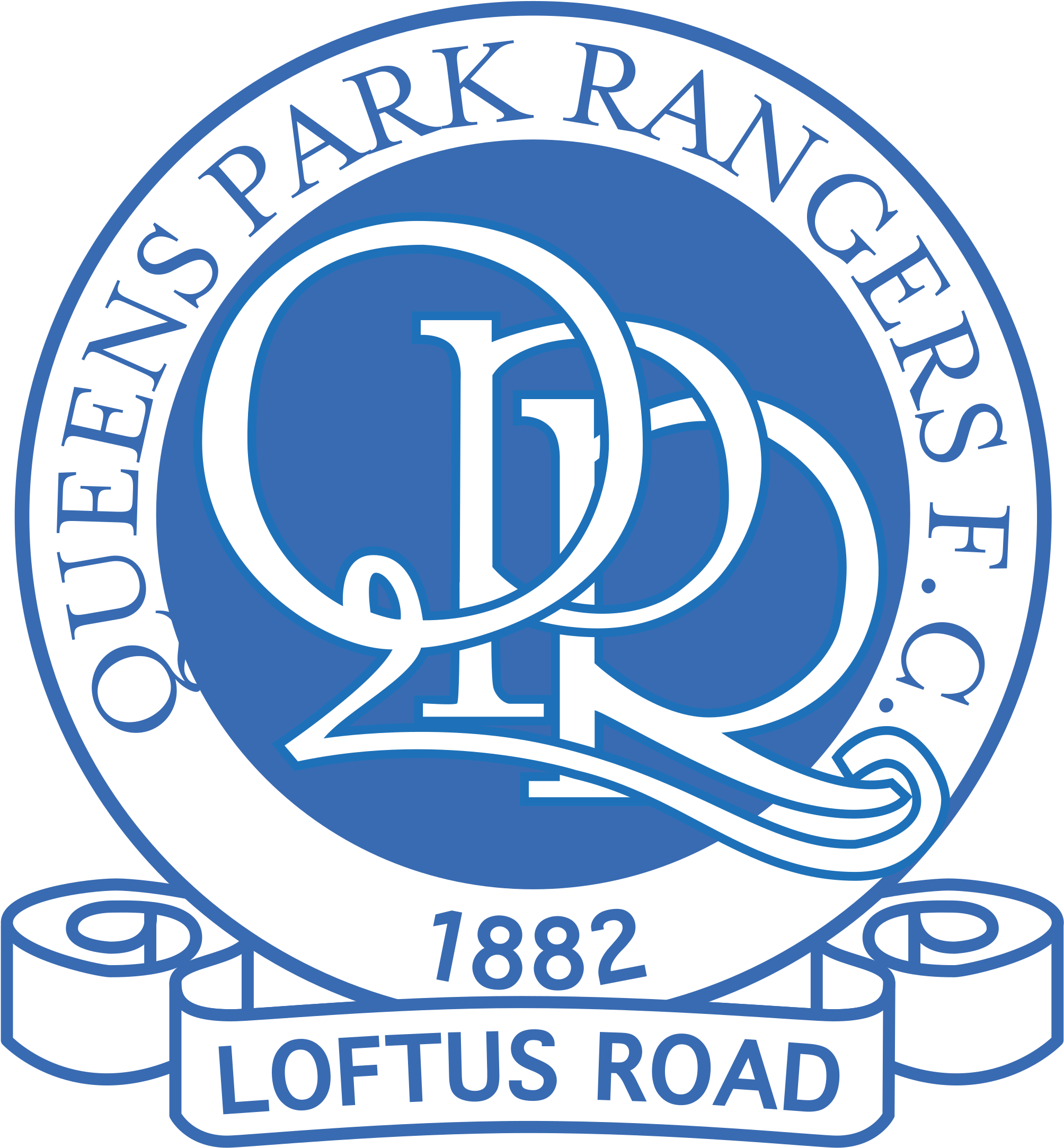 Queens Park Rangers Fc Logo Black And White - United States Foreign Service (2400x2400)