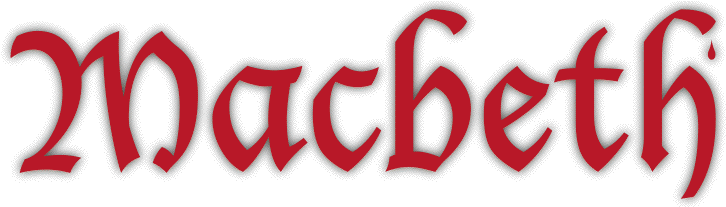 Macbeth Shakespeare Logo 5 By Kelly - William Shakespeare Macbeth Title (745x207)