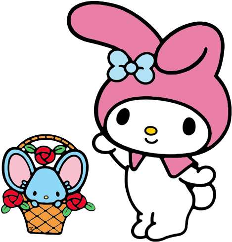 My Melody Clip Art Cartoon Clip Art - My Melody Png (480x502)