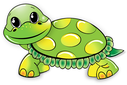 Sea Turtle Clipart Transparent Background - Gambar Kura Kura Kartun (990x670)