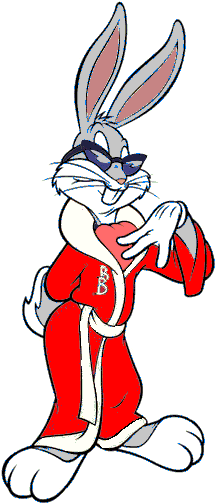 Cartoon Characters Bugs Bunny Famous Rabbits Bugs Bunny - Bugs Bunny Coloring Pages (259x523)