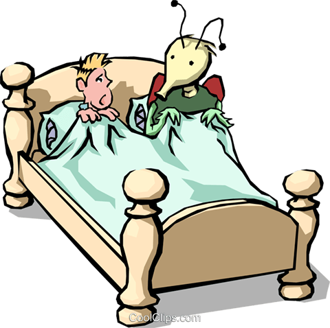 Bed Bug Royalty Free Vector Clip Art Illustration Cart1487 - Bed Bugs Clip Art (480x478)