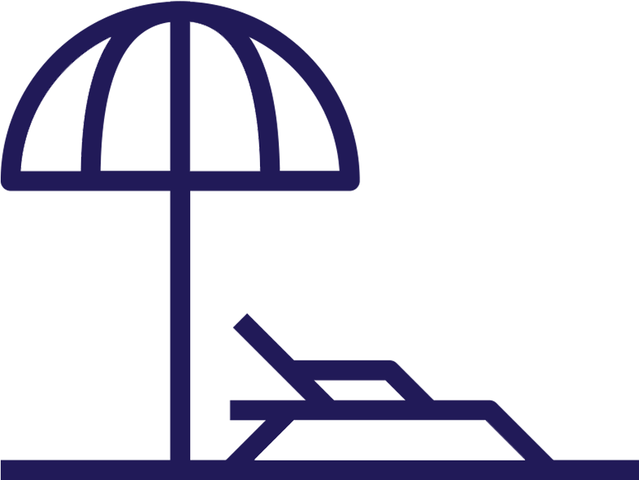 Icon - Vacation Line Icon (1022x886)