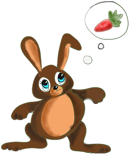 Cartoon Carrot 20, Buy Clip Art - Заек С Морков (612x720)