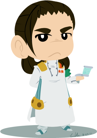 Example Of An Illustration - Cartoon (427x544)