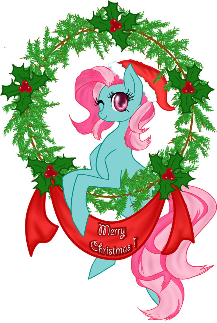 Merry Christmas By Mlpazureglow - Christmas Day (733x1089)
