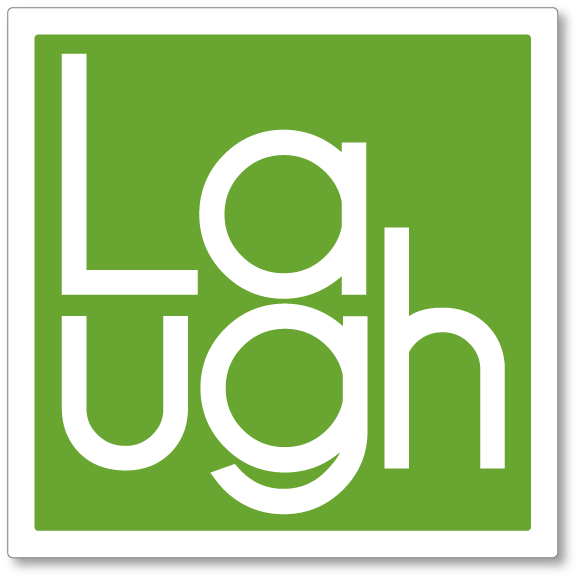 Click To Enlarge Laugh Word Art Wall Decal - Circle (595x600)