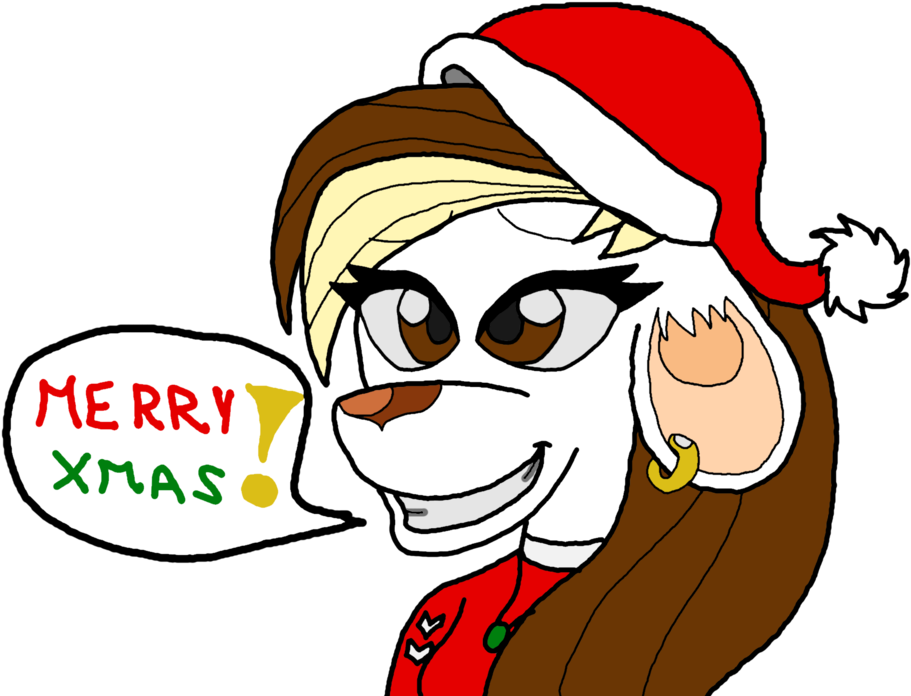 Christmas Monique The Mouse By Vex2001 - Cartoon (1032x774)