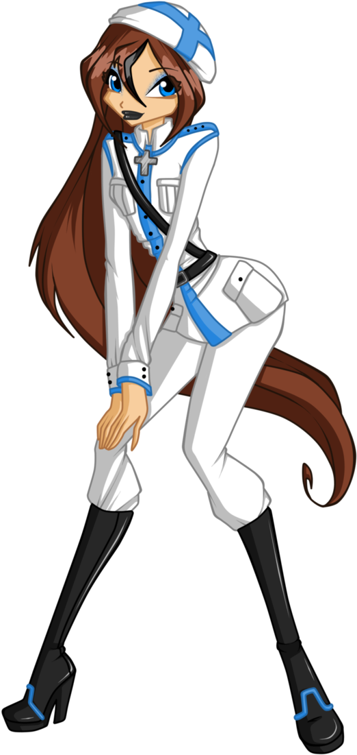 Christine Outgoing Outfit By Amberworks - Cartoon (702x1139)