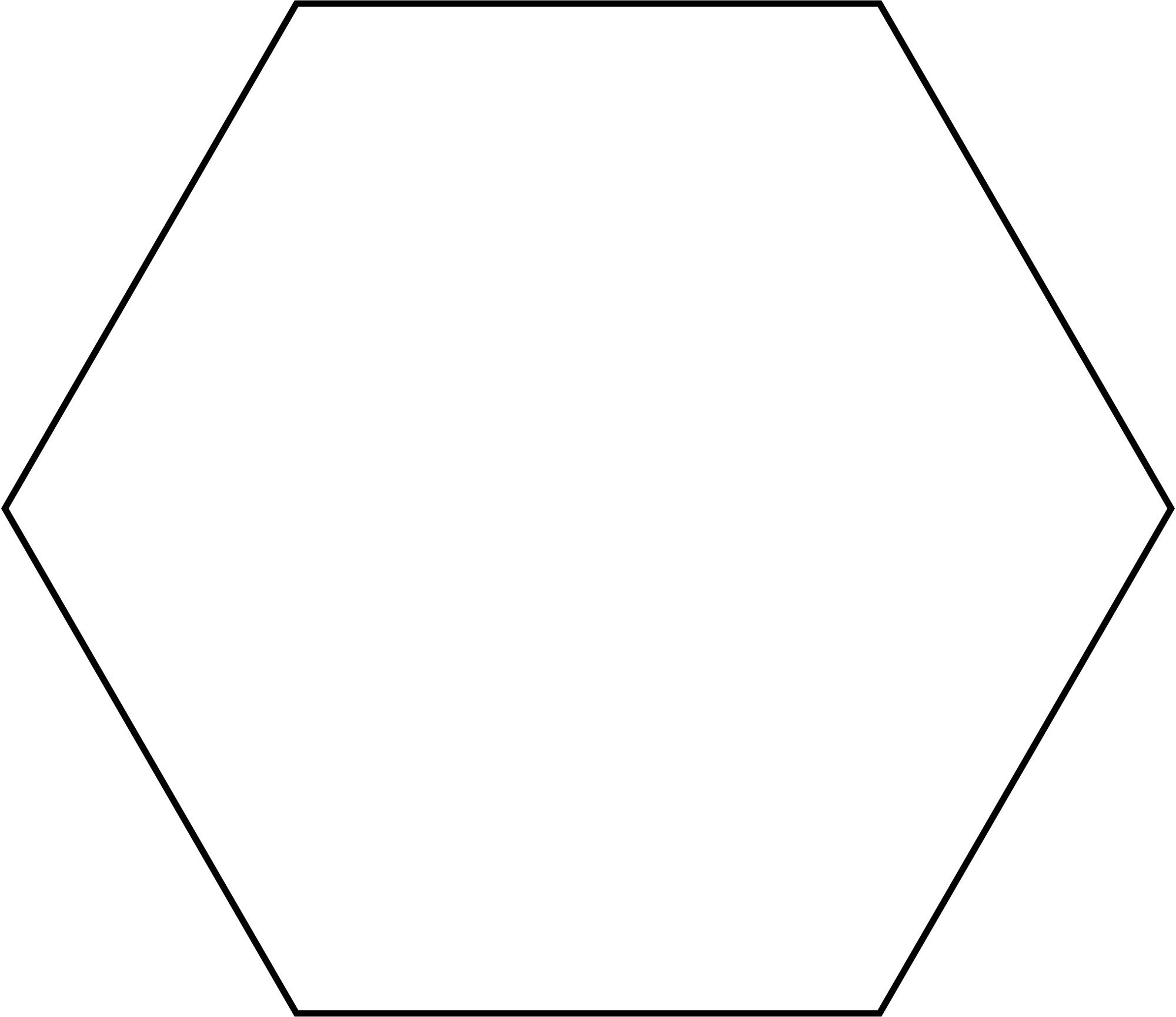 Content Area English Functional Academics Independent - Hexagon Template (2000x1730)